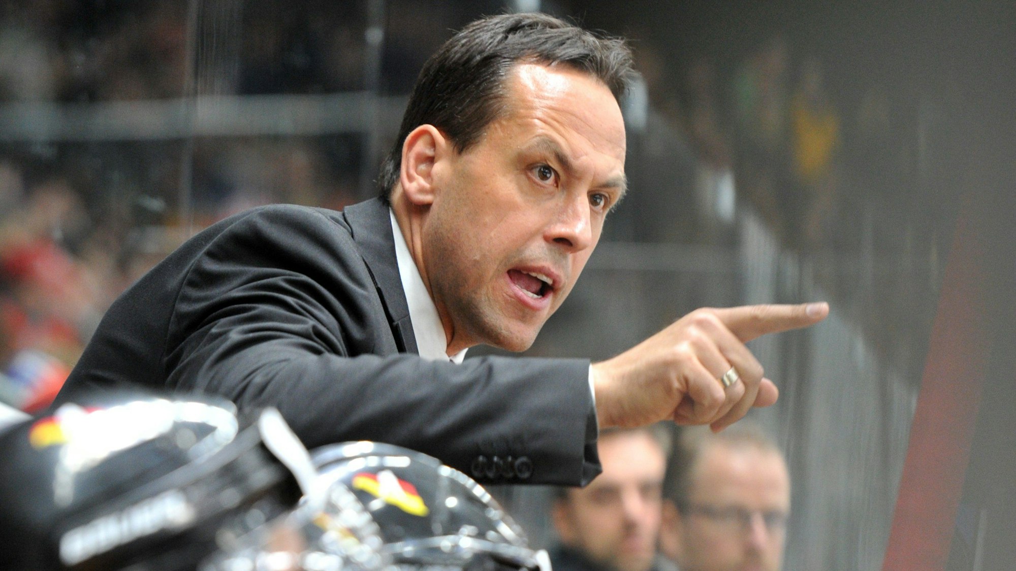 Marco Sturm, damals noch als Bundestrainer. (Archivbild)