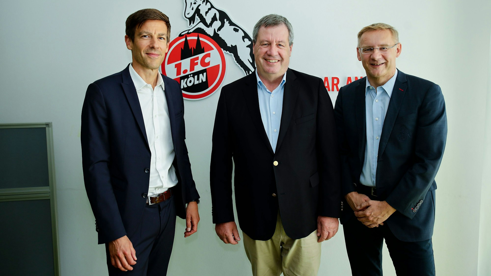 19.09.2024, Köln v.l. Carsten Wettich, Werner Wolf und Eckhard Sauren