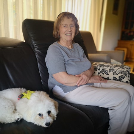 Oma Grete aus Troisdorf ist innerhalb von acht Wochen zum TikTok-Star geworden.