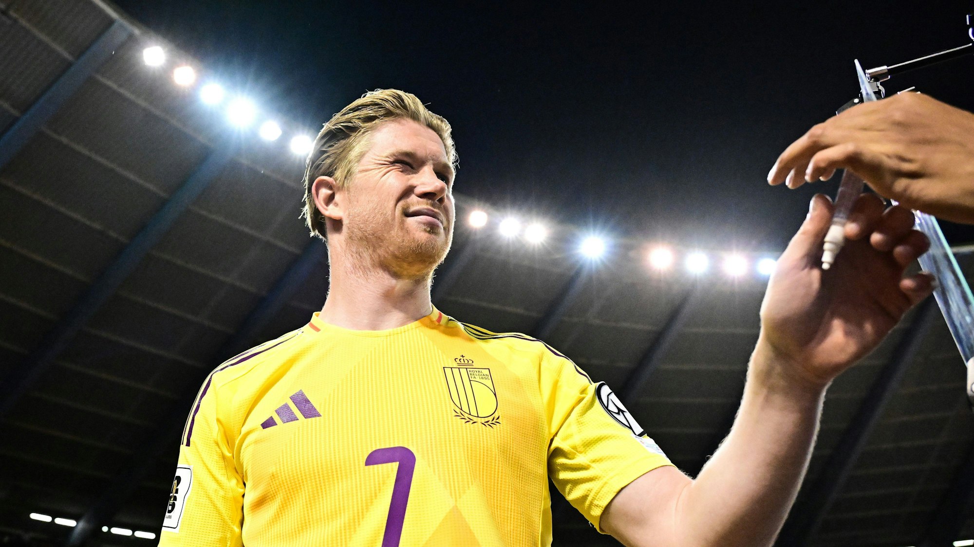 Kevin De Bruyne im Trikot der belgischen Nationalmannschaft. (Archivbild)