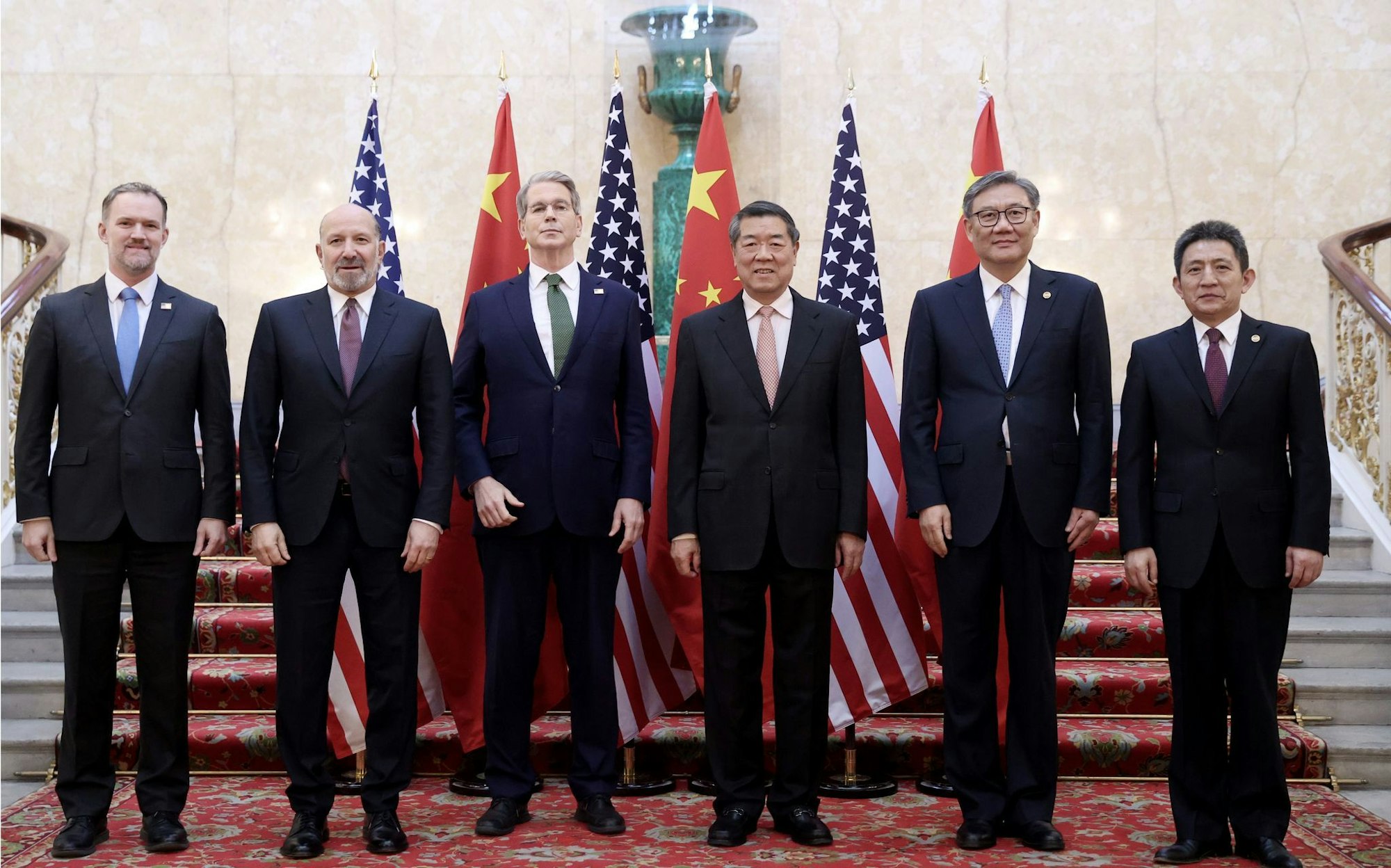 Delegationen der USA und China verhandelten zwei Tage in London. (Archivbild)