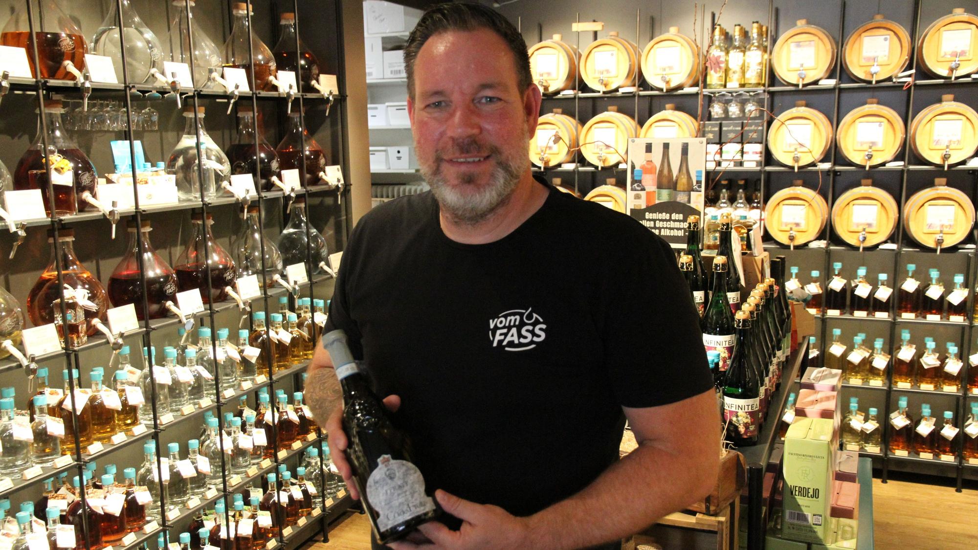 Oliver Weiß, Inhaber Vom Fass, Wein-Sommelier