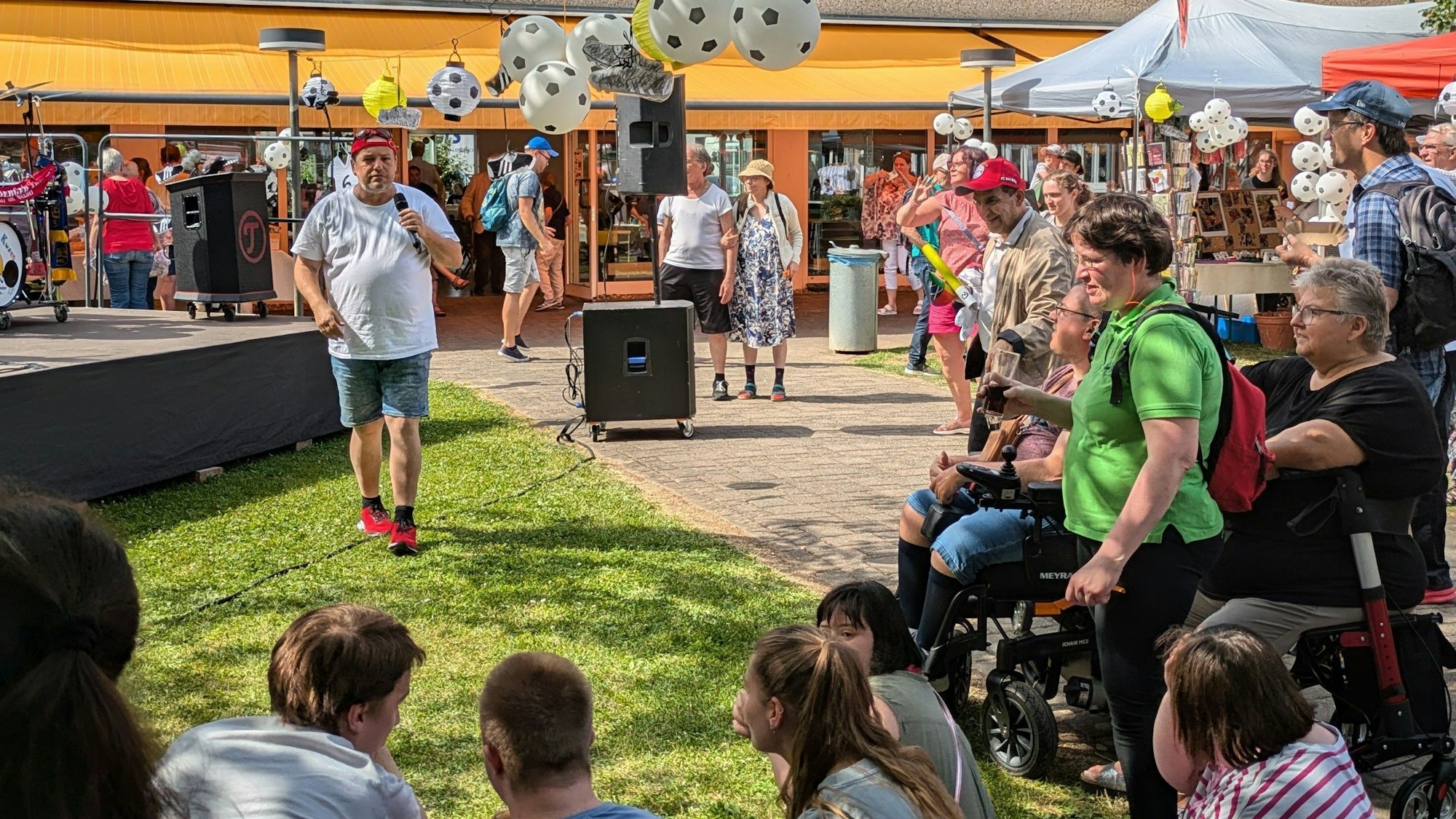 Das Sommerfest 2024 stand unter dem Motto Fußball.