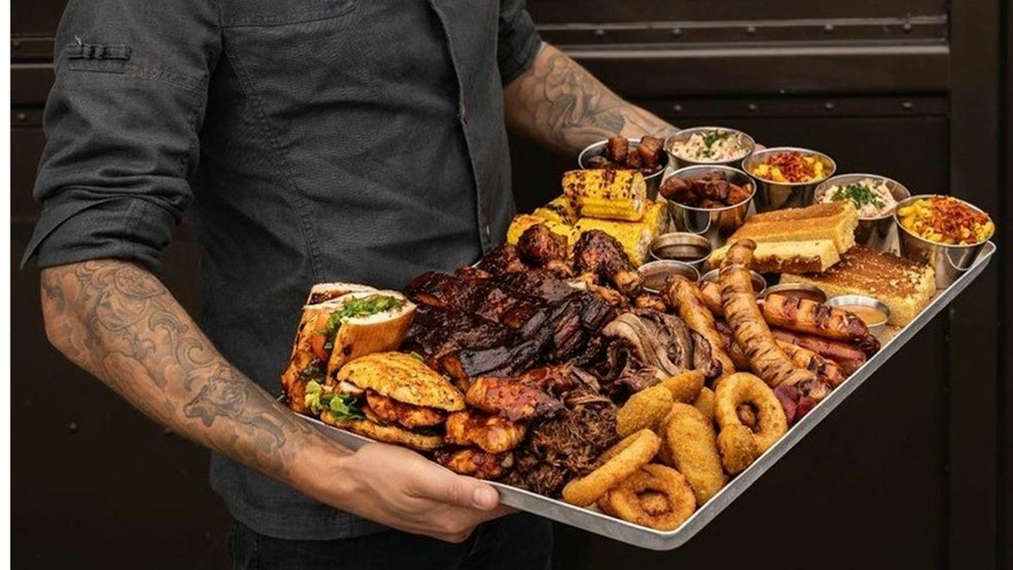 Die Grillplatte „Texas Heaven“ in Ralph's BBQ lässt keine Wünsche offen.