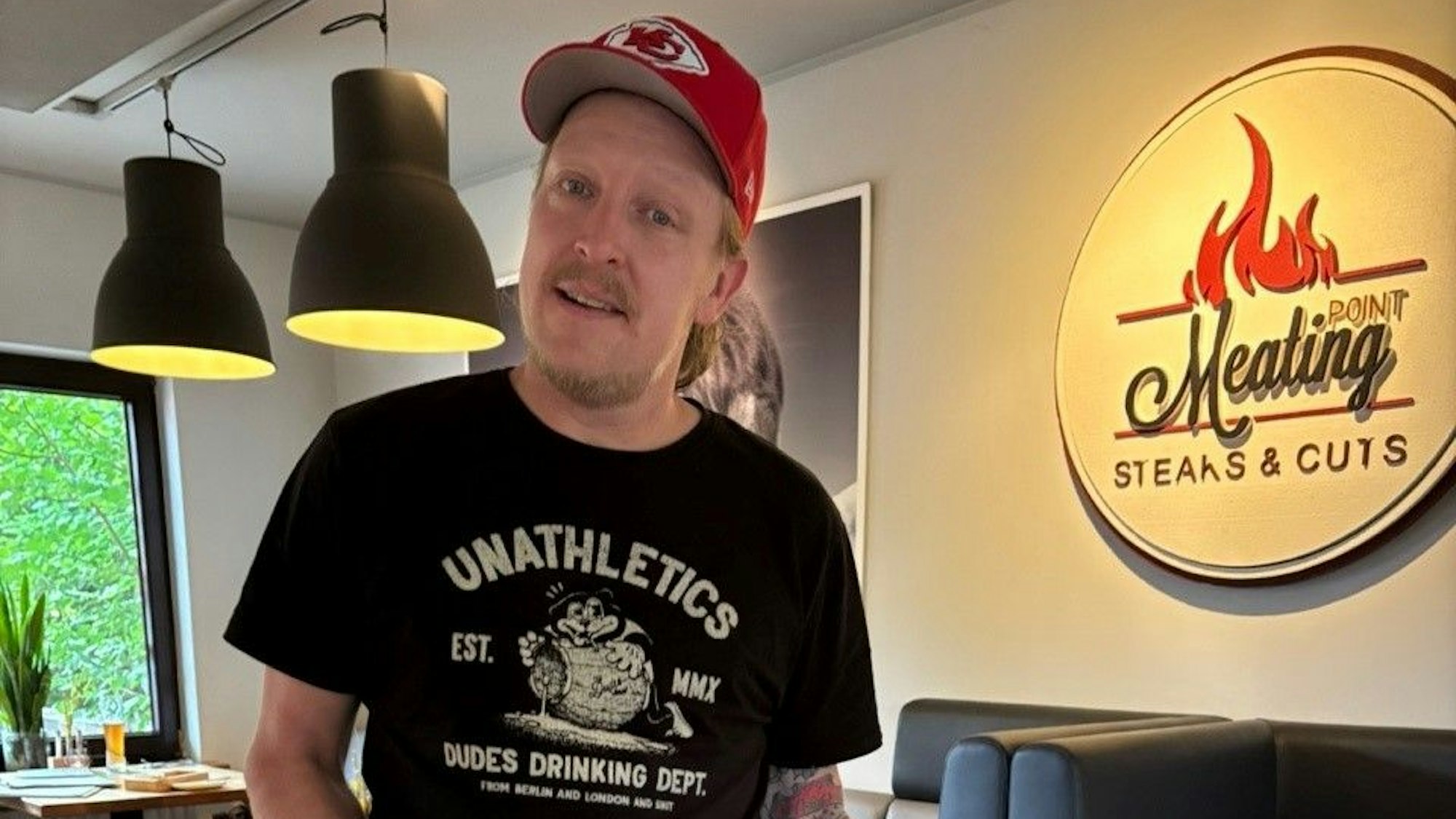 Timo Richerzhagen im Meeting Point in Bergisch Gladbach