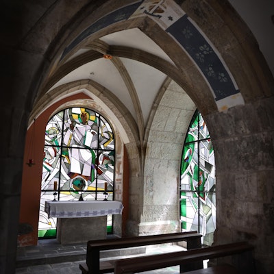 Die Bruder-Konrad-Kapelle in Alt St. Alban ist heute in der Regel nicht mehr zugänglich.