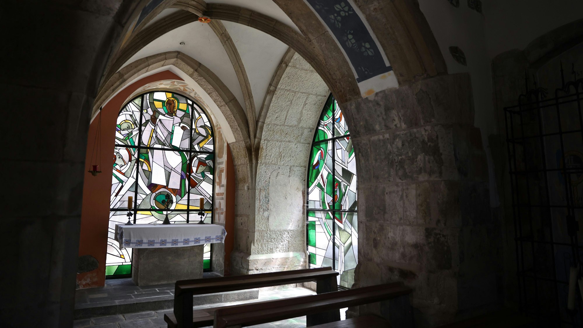 Die Bruder-Konrad-Kapelle in Alt St. Alban ist heute in der Regel nicht mehr zugänglich.
