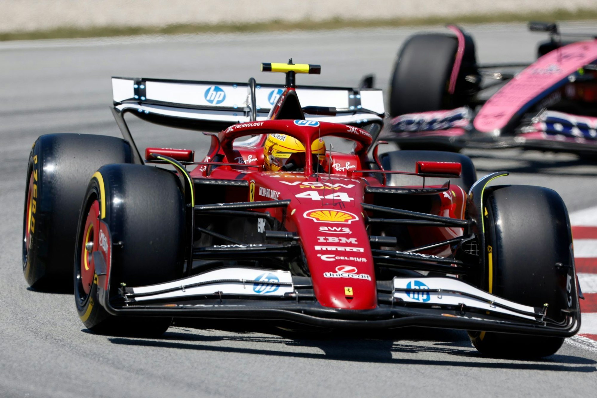 Auf der Strecke passt es im Ferrari noch zu selten.