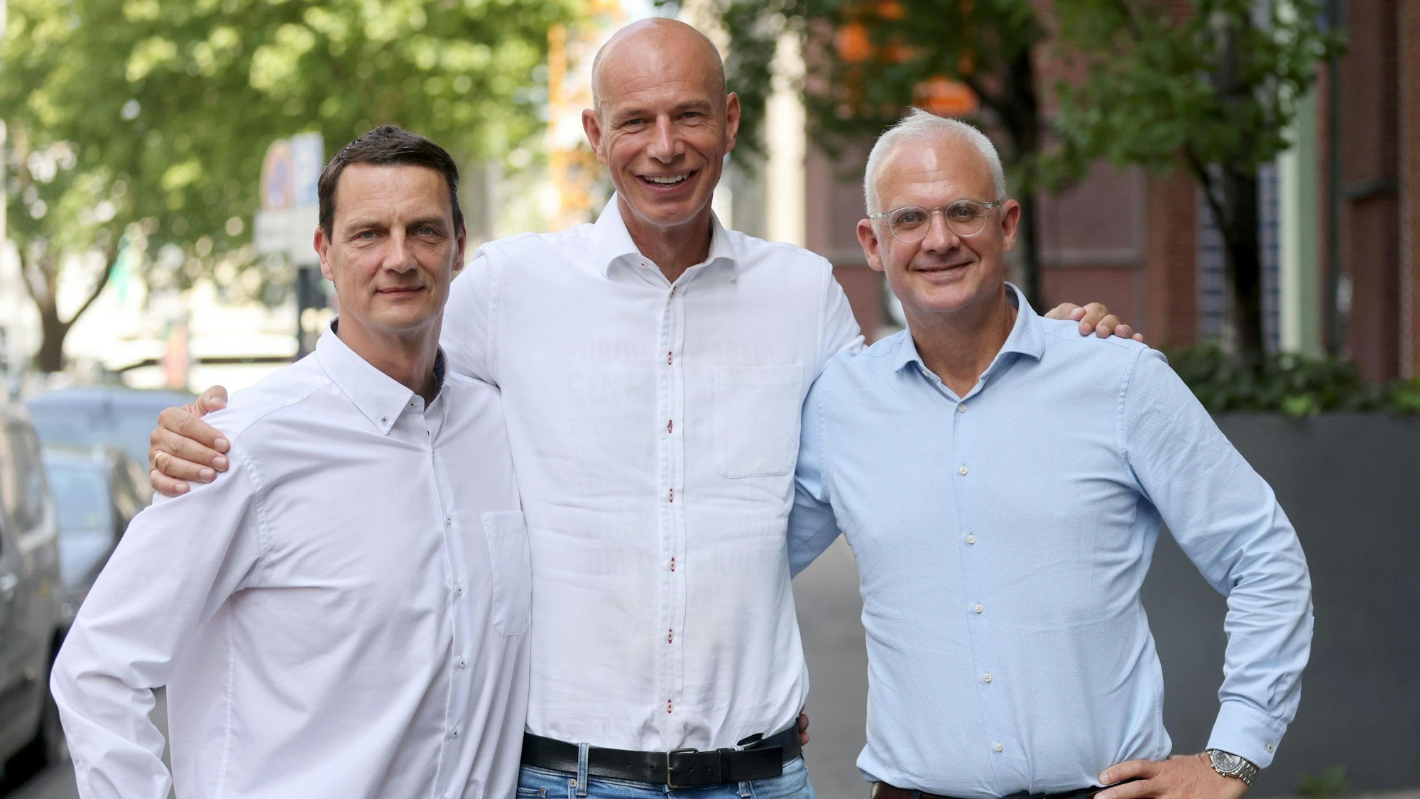 Das Vorstandstrio des FC-Mitgliederrats: (v.l.) Ulf Sobek, Jörn Stobbe und Jörg Alvermann.