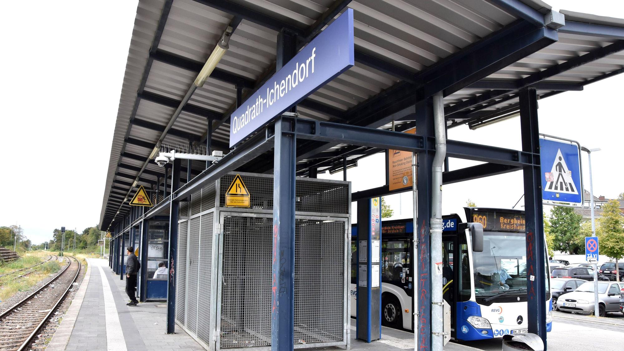 Der Bahnhof Quadrath-Ichendorf war einer der Tatorte.