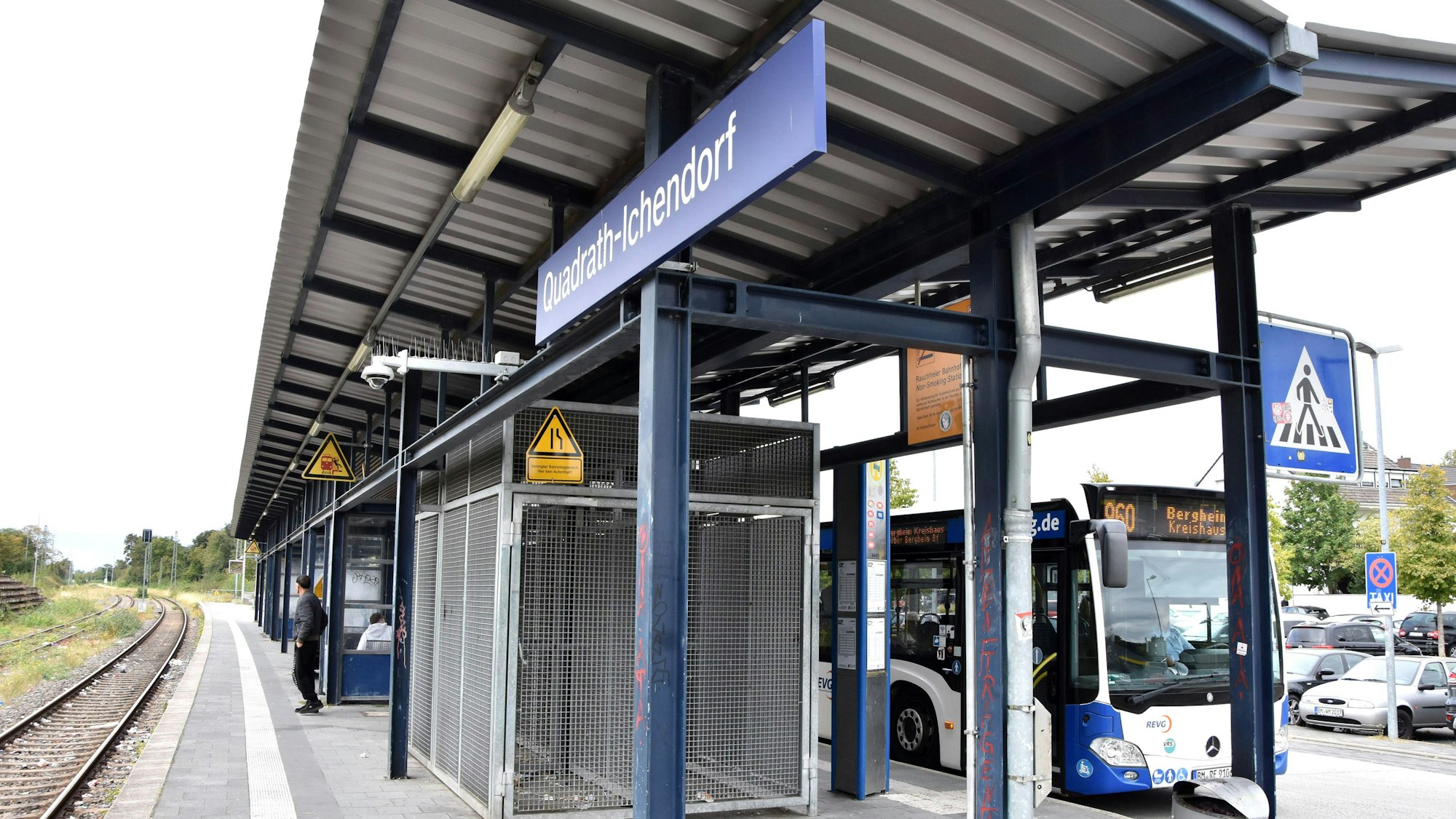 Der Bahnhof Quadrath-Ichendorf war einer der Tatorte.