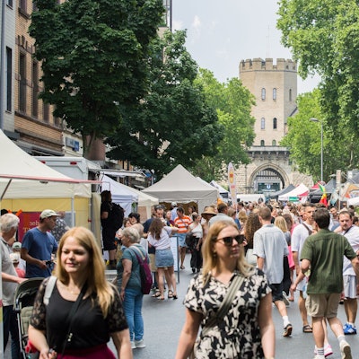Das Südstadtfest zog zahlreiche Besucher an