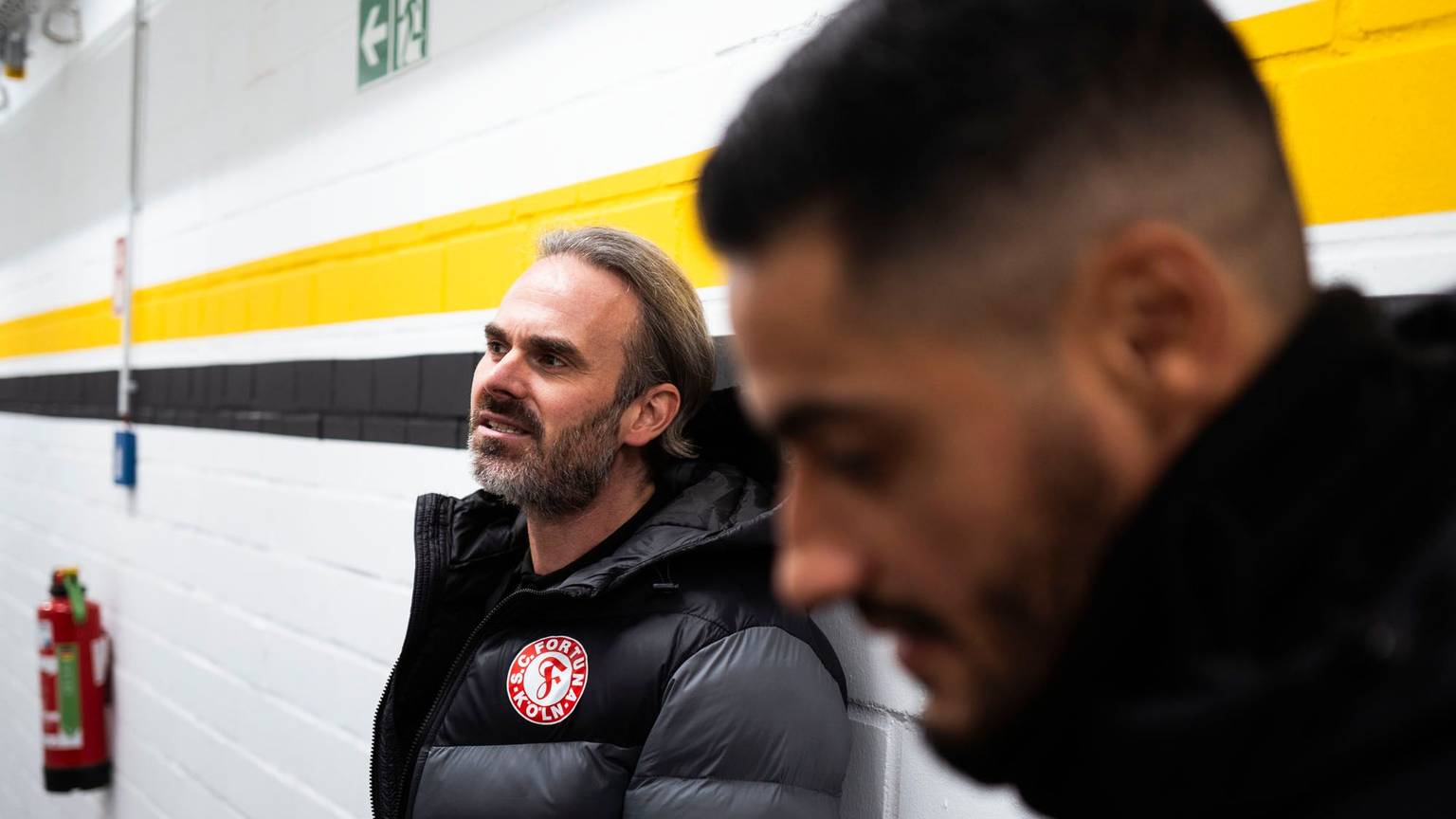 Pascal Lammerich (l.) neben Co-Trainer Hamdi Dahmani