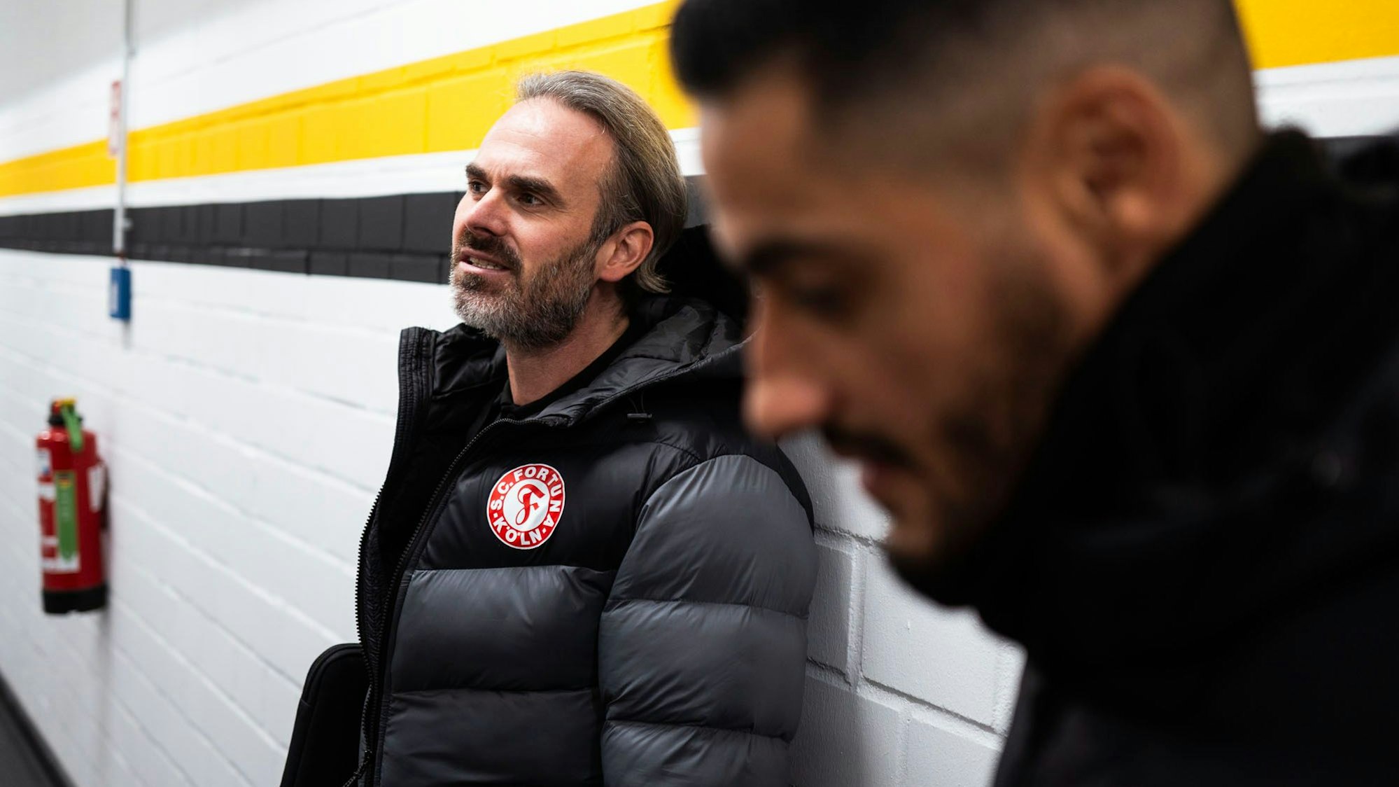 Pascal Lammerich (l.) neben Co-Trainer Hamdi Dahmani