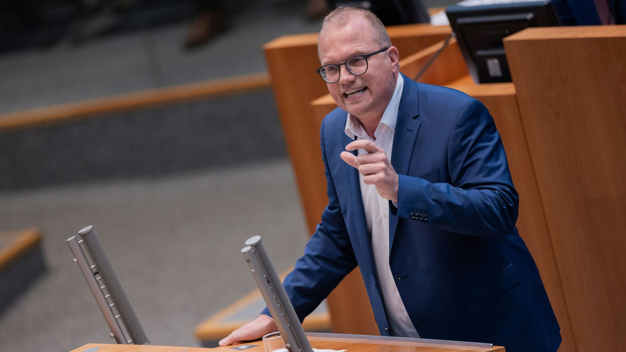 Jochen Ott im Düsseldorfer Landtag.