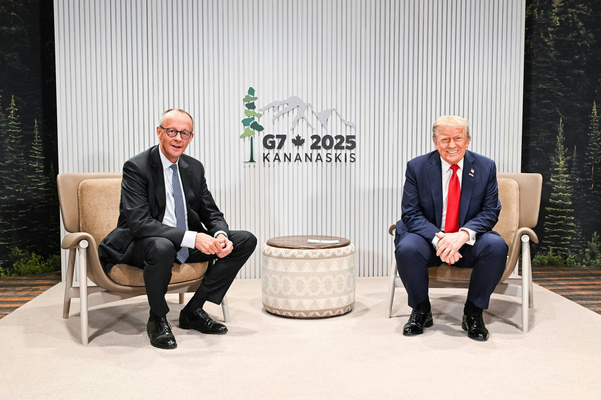 Es war das zweite Treffen innerhalb von zwei Wochen zwischen Merz und Trump.
