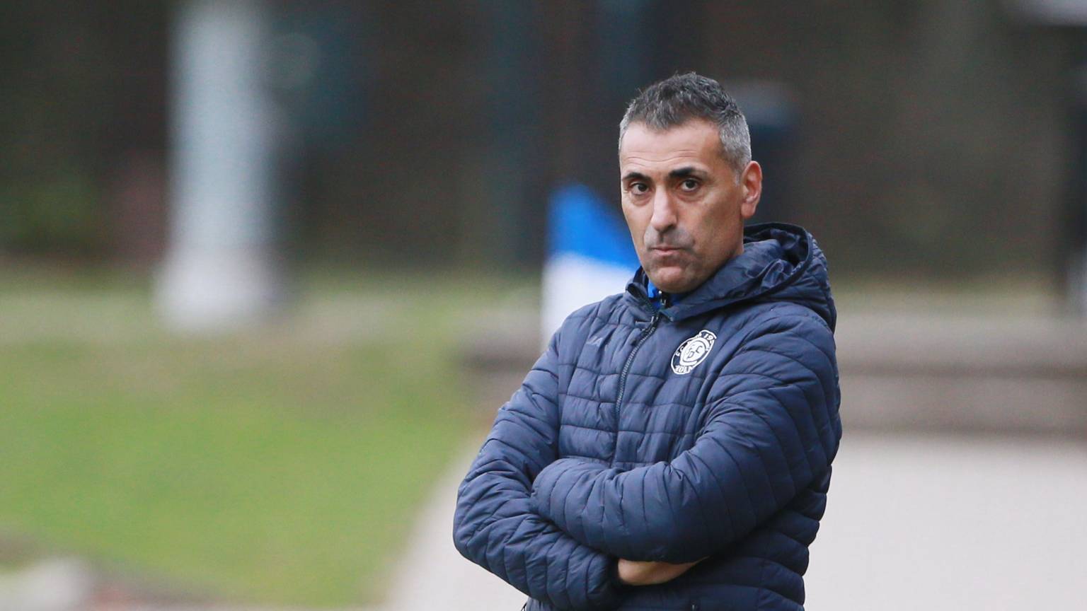 FC Pesch vs. Viktoria Arnoldsweiler Fußball Herren Verbandsliga Mittelrhein Trainer Ali Meybodi (Pesch) 08.12.2019 Herbert Bucco