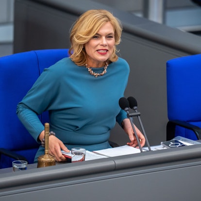 Bundestagspräsidentin Julia Klöckner (CDU) spricht im Bundestag. (Archivbild)