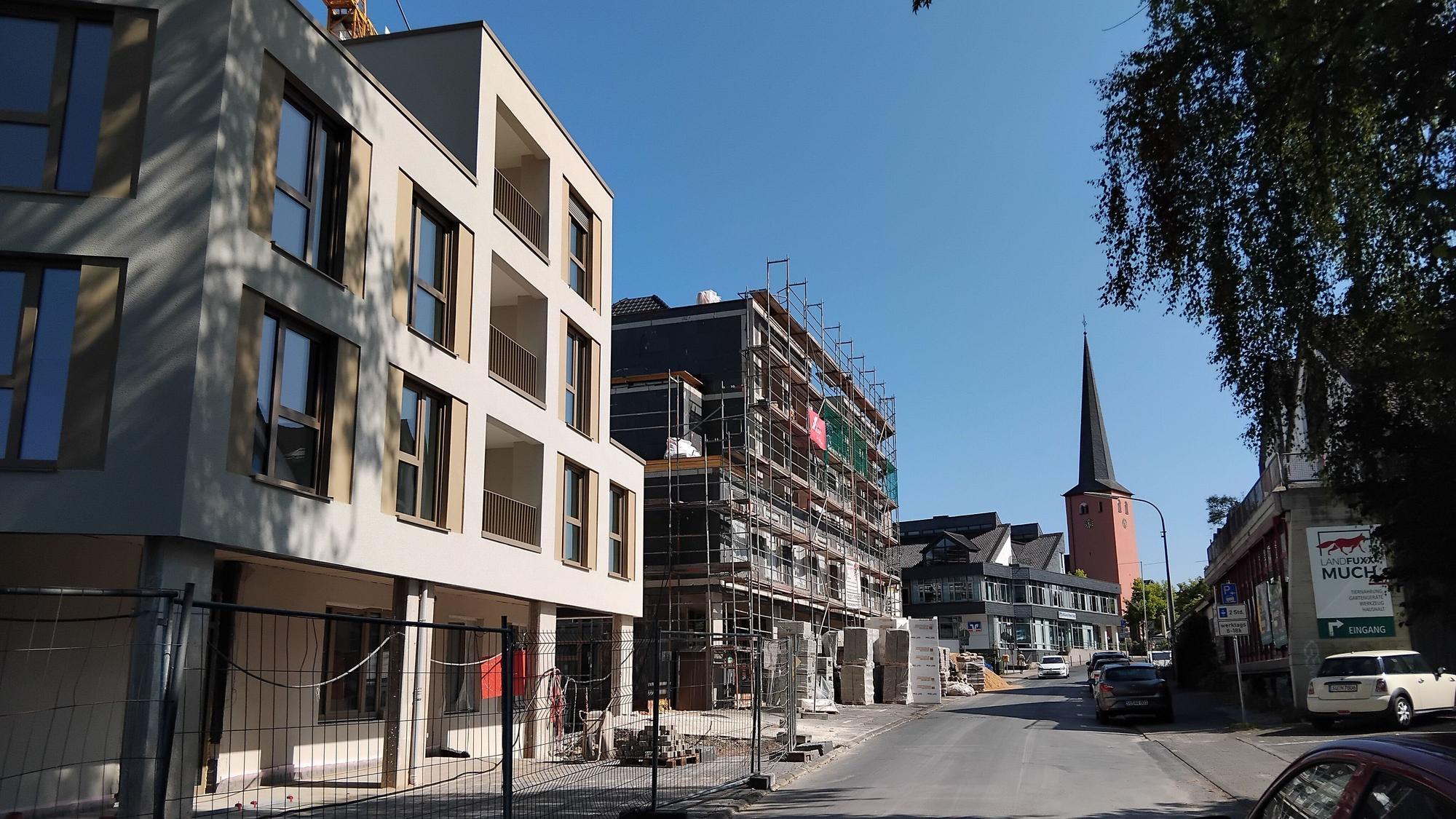 Das Neubauprojekt an der Dr. Wirtz-Straße im Ortskern
