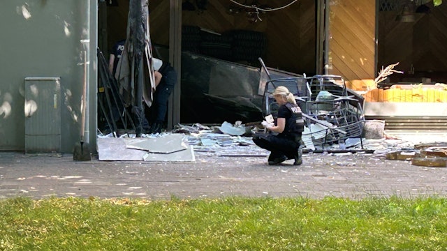 Im Zusammenhang mit dem Drogenkrieg wurde auch dieses Lokal in Deutz schwer beschädigt.