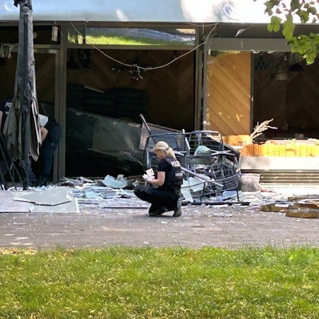 Im Zusammenhang mit dem Drogenkrieg wurde auch dieses Lokal in Deutz schwer beschädigt.