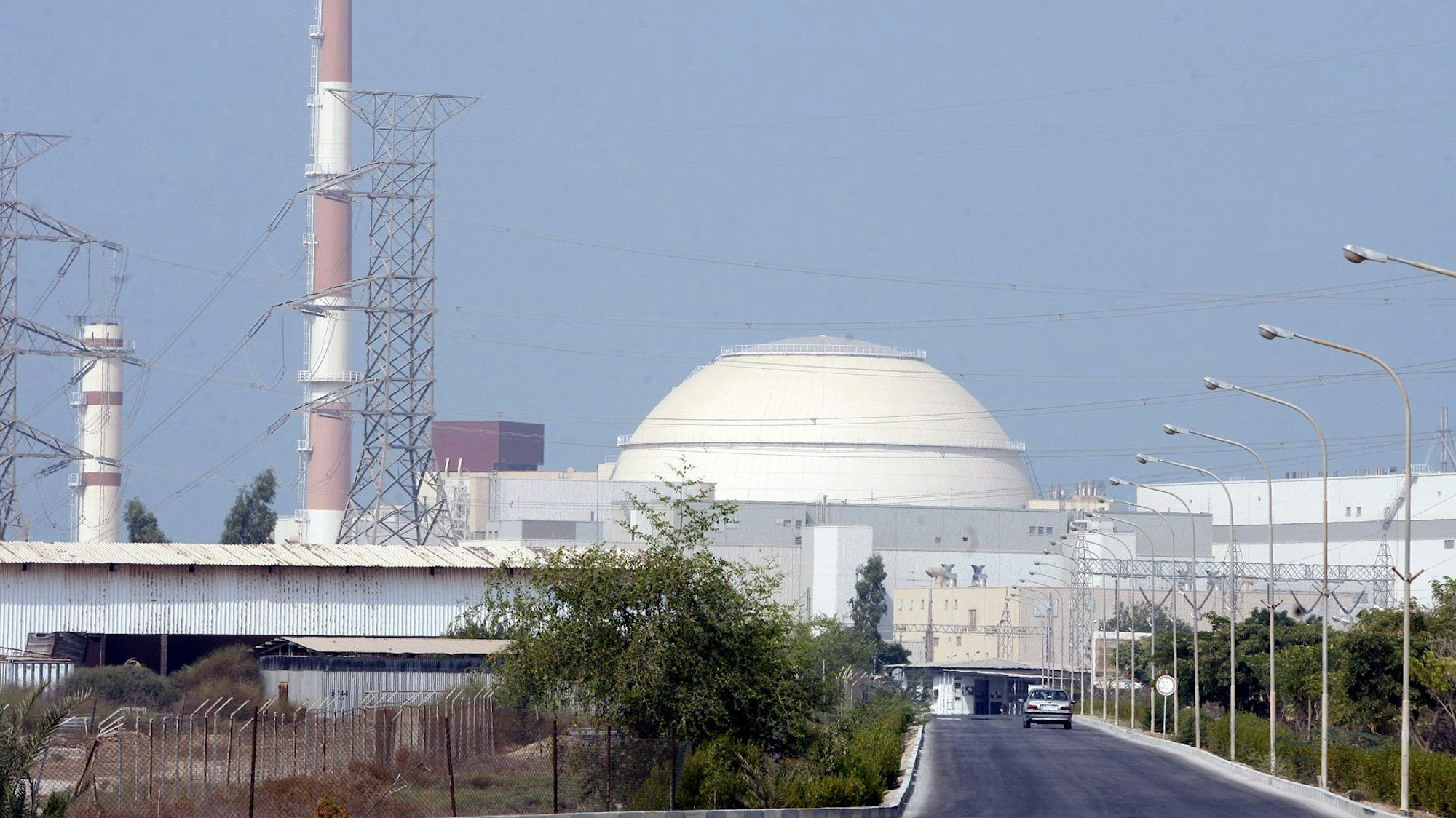 Das iranische Atomkraftwerk Buschehr (Archivbild)