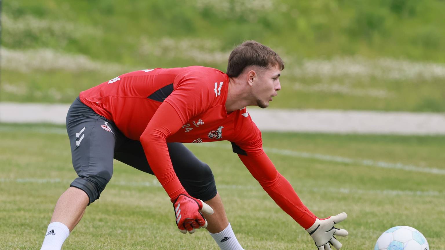 1. FC Köln Amateure (U21), Trainingsauftakt in Rondorf, Alessandro Blazic (1. FC Köln), 16.06.2025, Bild: Herbert Bucco