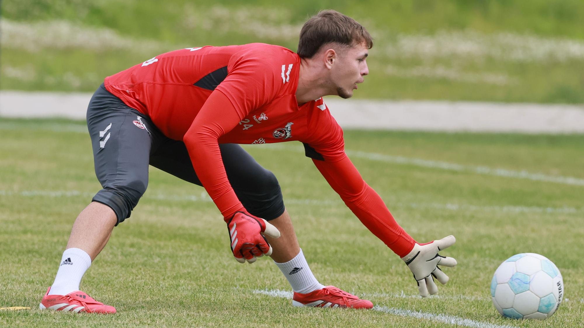 1. FC Köln Amateure (U21), Trainingsauftakt in Rondorf, Alessandro Blazic (1. FC Köln), 16.06.2025, Bild: Herbert Bucco
