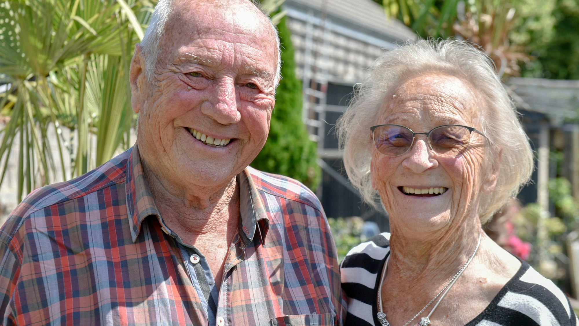 Zu sehen sind Paul Heinz und Agnes Koll.