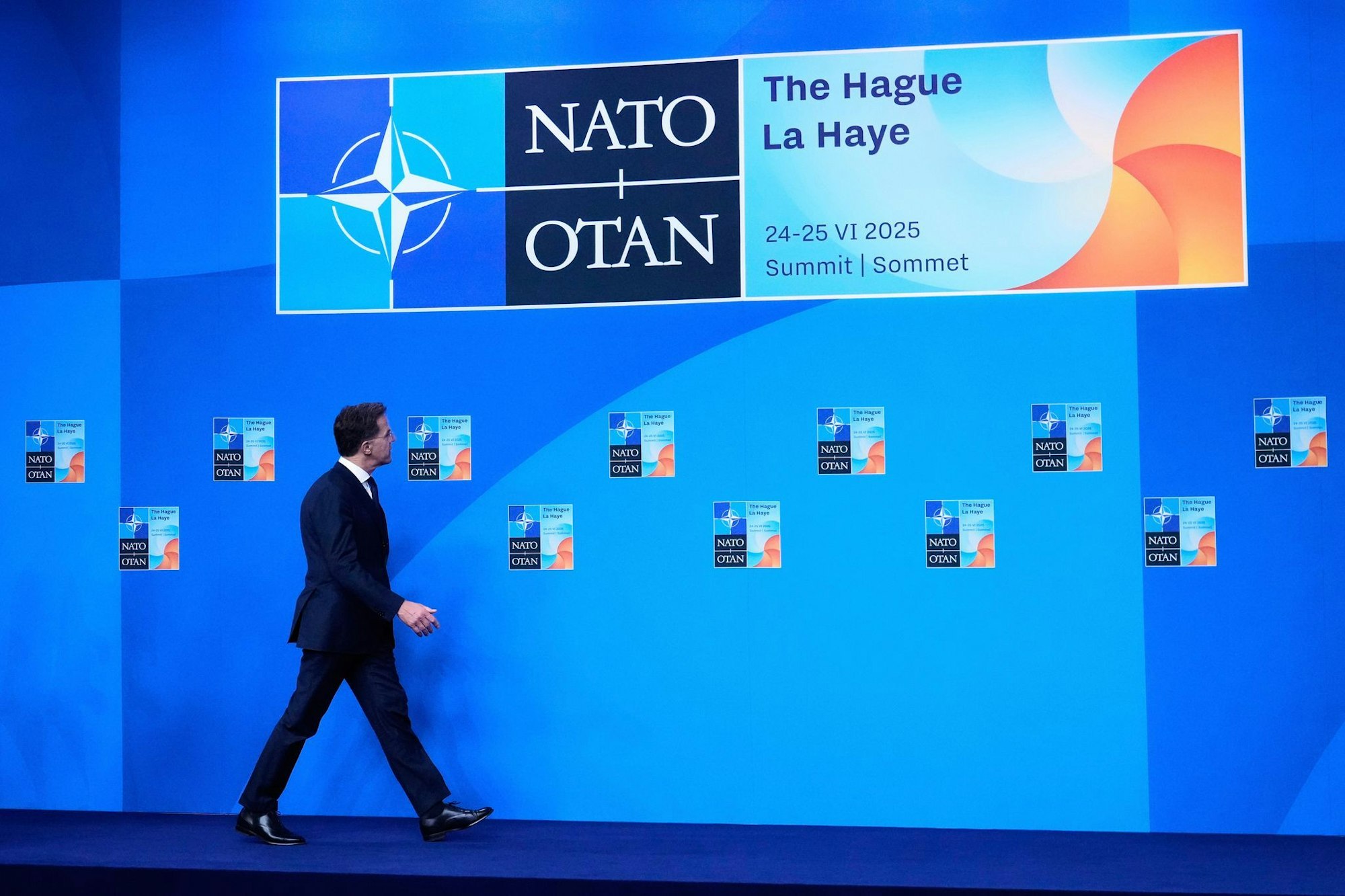 Hat seinen ersten Gipfel als Nato-Generalsekretär vor sich: der frühere niederländische Regierungschef Mark Rutte.