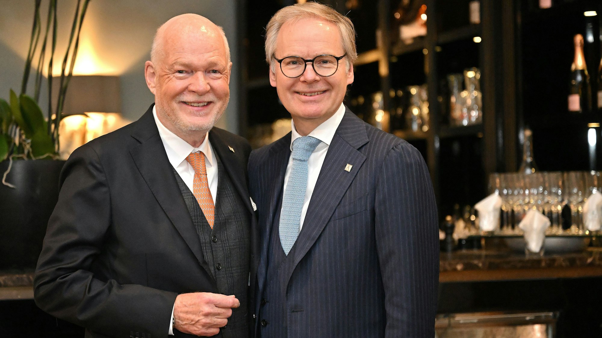 Das Foto zeigt Thomas H. Althoff (links)