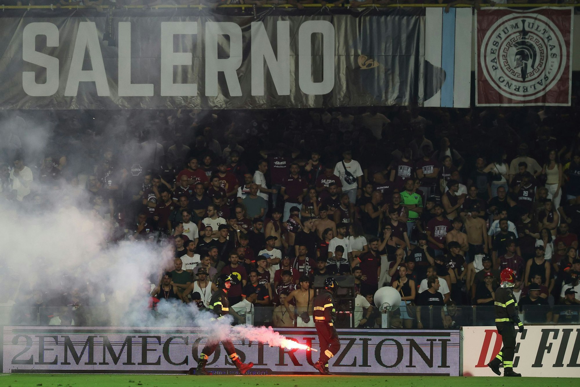 Salernitana-Geschäftsführer Maurizio Milan: «Wir verurteilen die Gewalttaten, leider hat sich die Stimmung aufgeheizt.»