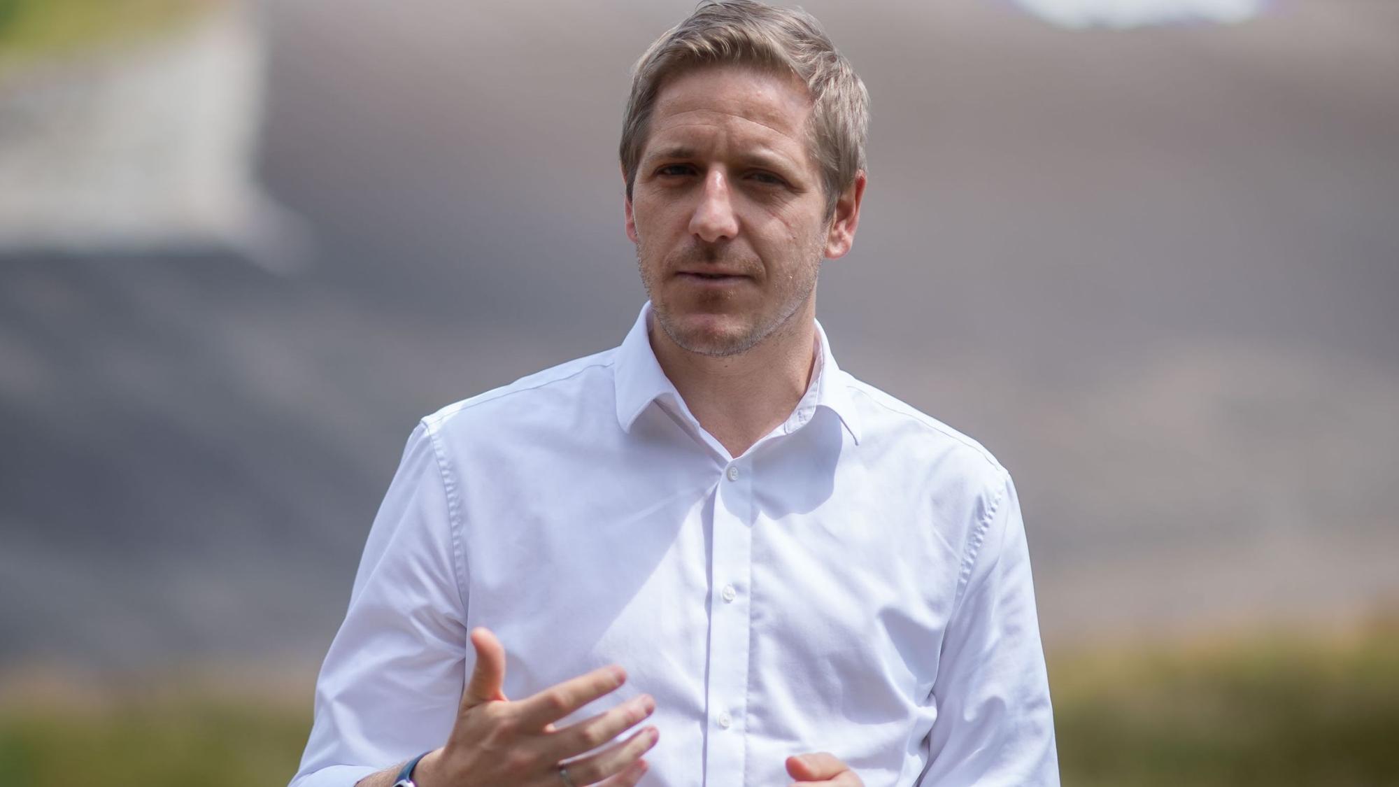 Markus Ramers während eines Gesprächs.