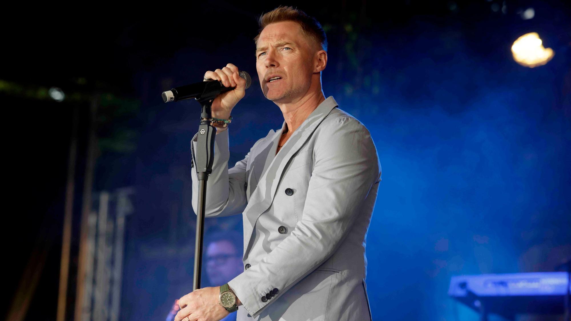 Ronan Keating im Kölner Tanzbrunnen.