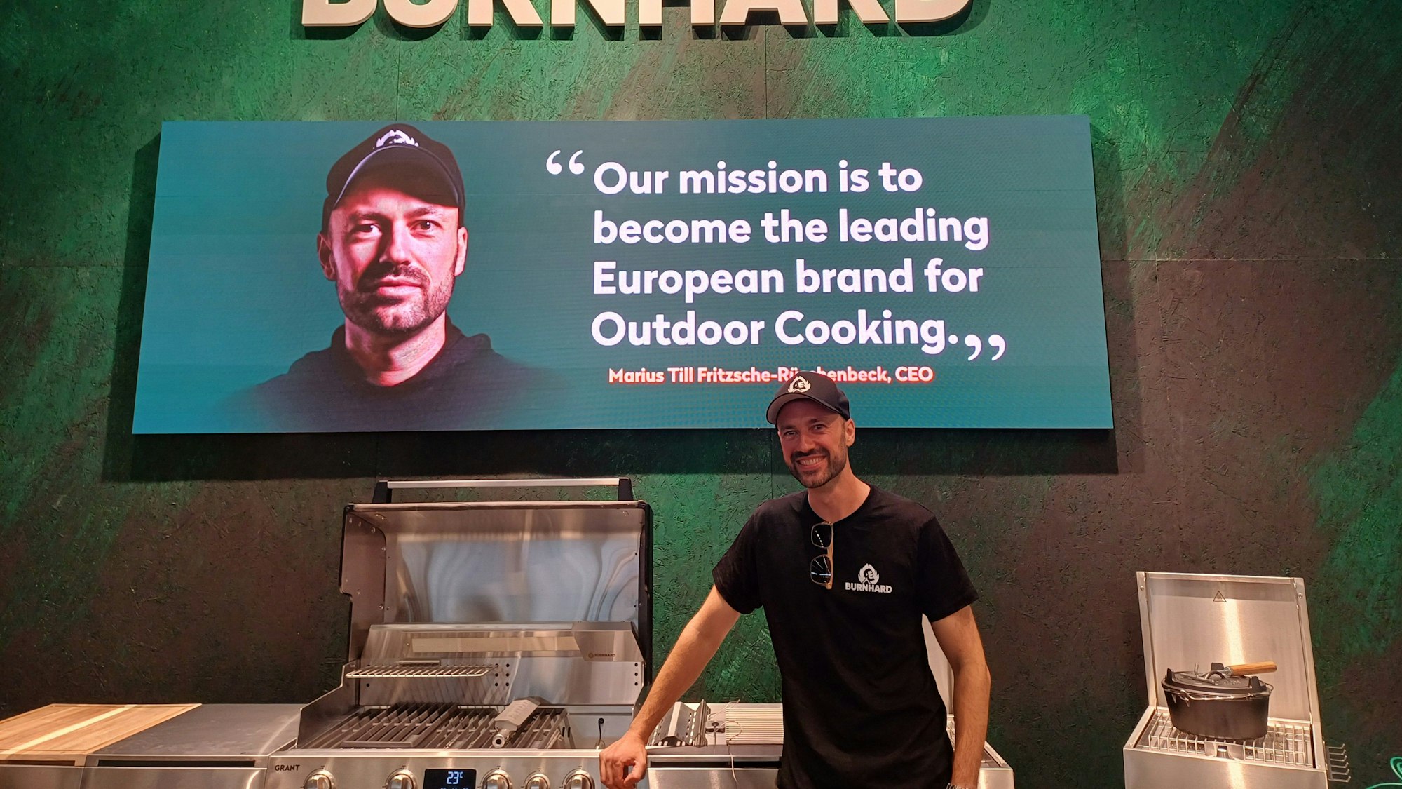 Die Marke Burnhard aus Düsseldorf ist auch vertreten.