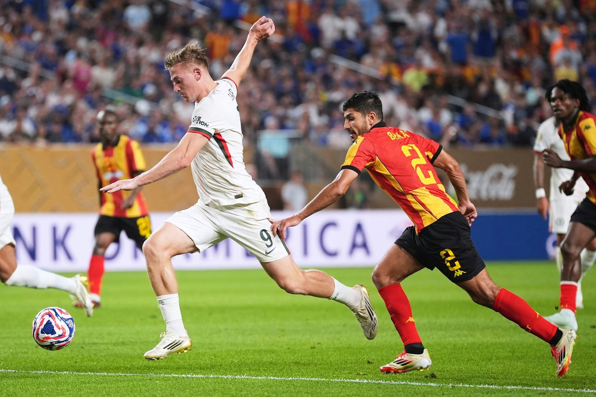 Chelsea-Stürmer Liam Delap erzielte beim souveränen Erfolg gegen Espérance den zweiten Treffer.