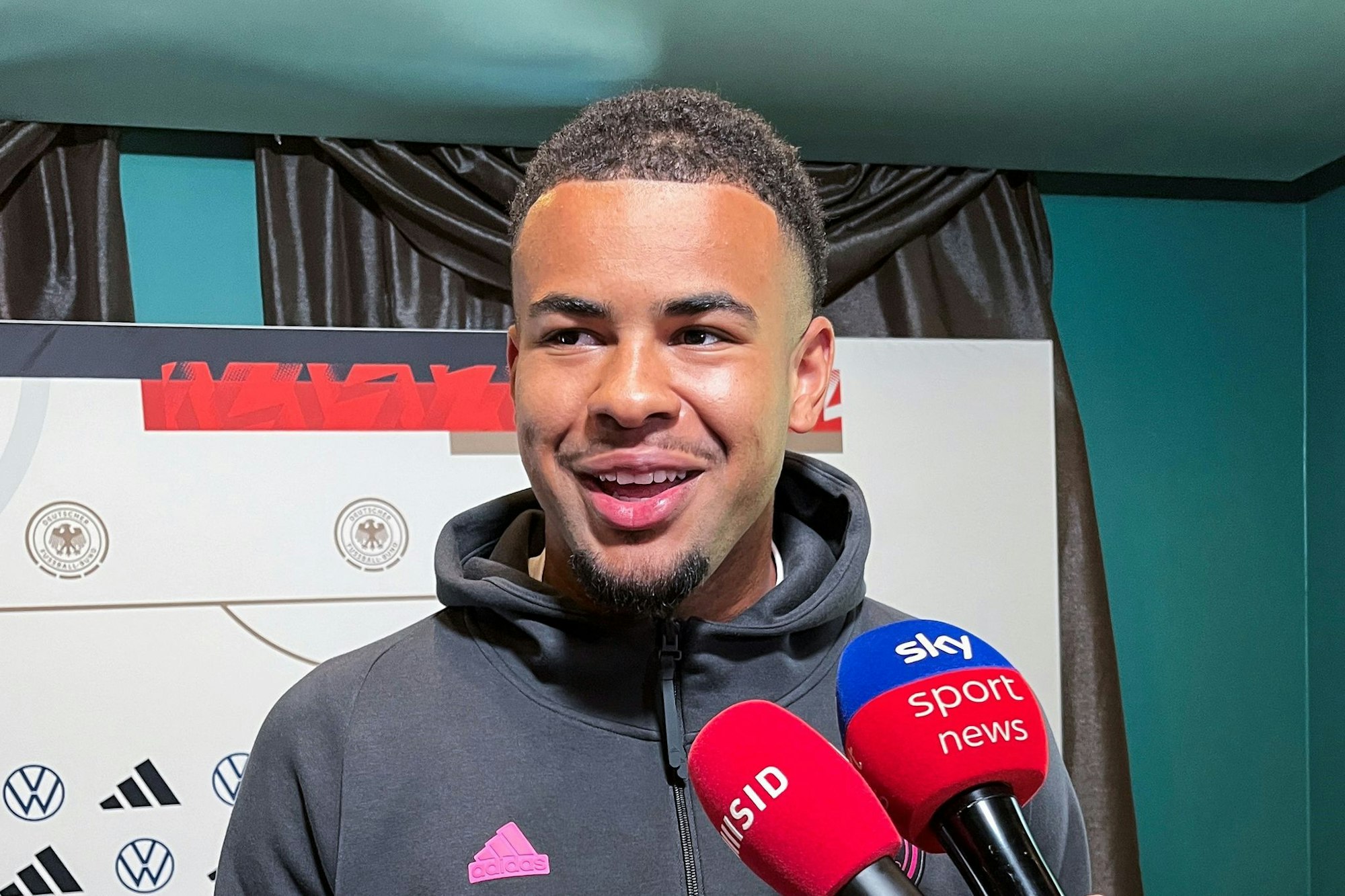 Rekord-Torwart der deutschen U21: Noah Atubolu.