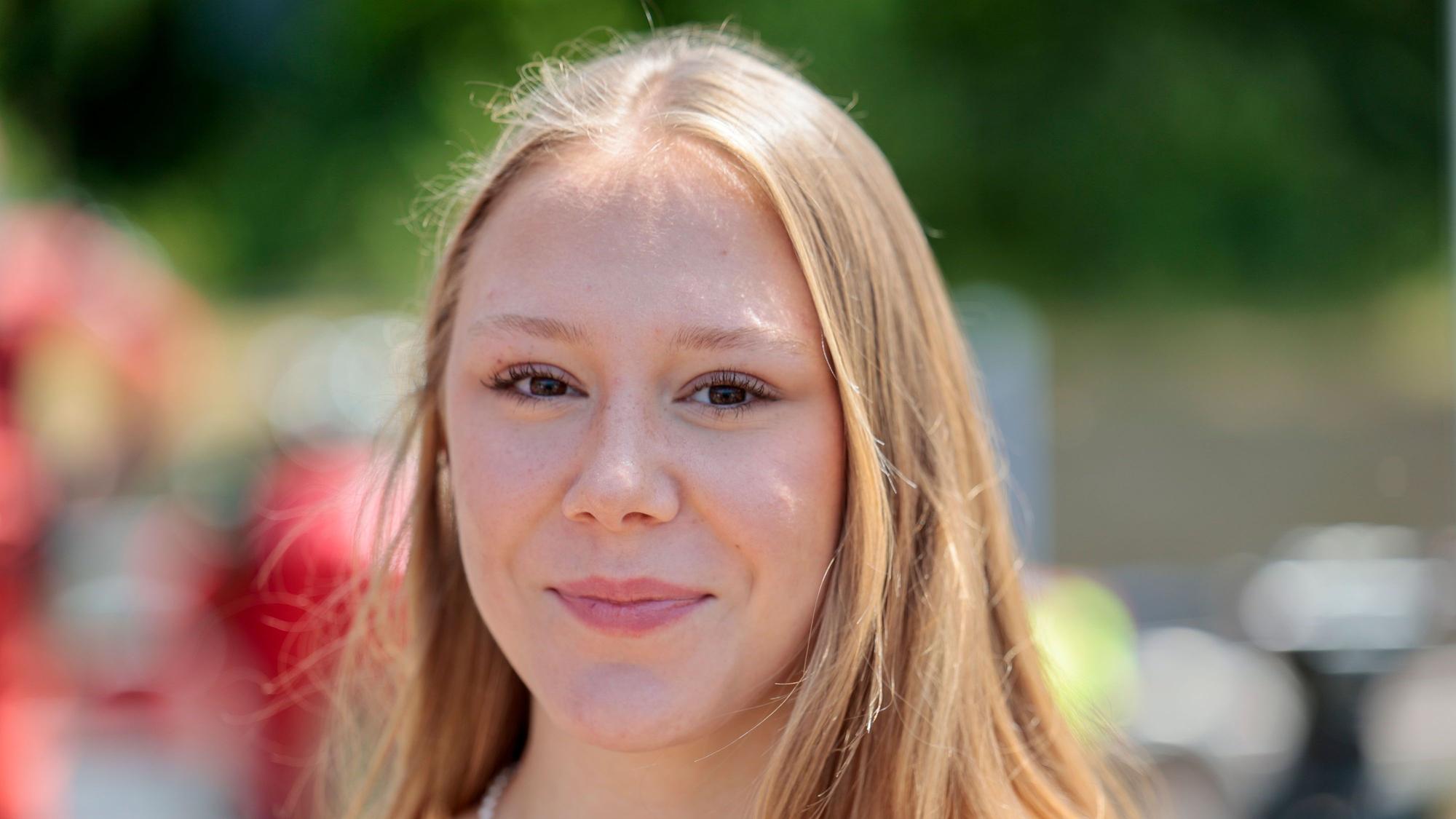Ersthelferin Sophie rettete 2021 einen Vierjährigen vor dem Ertrinken.