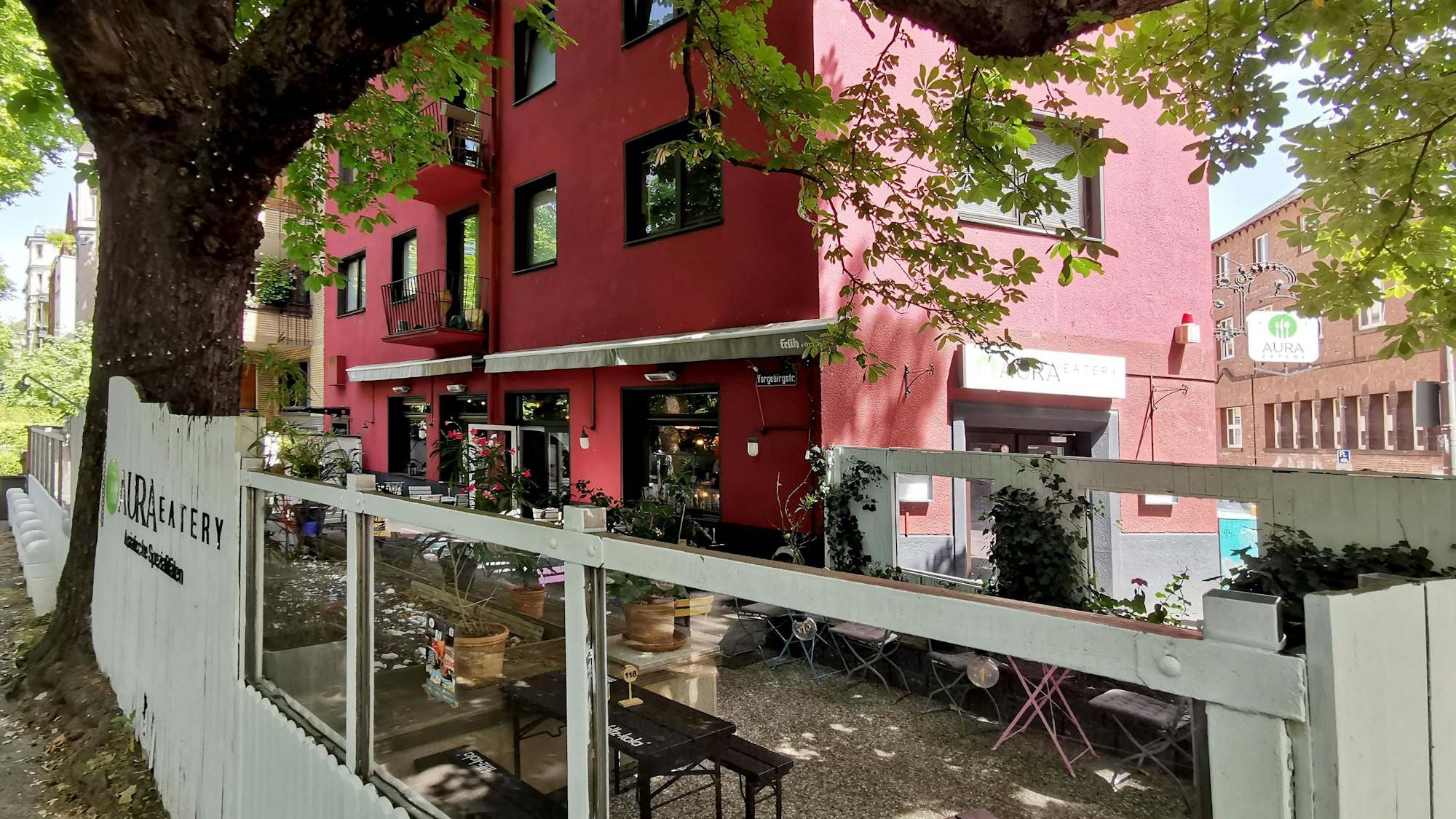 Aura Eatery auf der Vorgebirgsstraße.