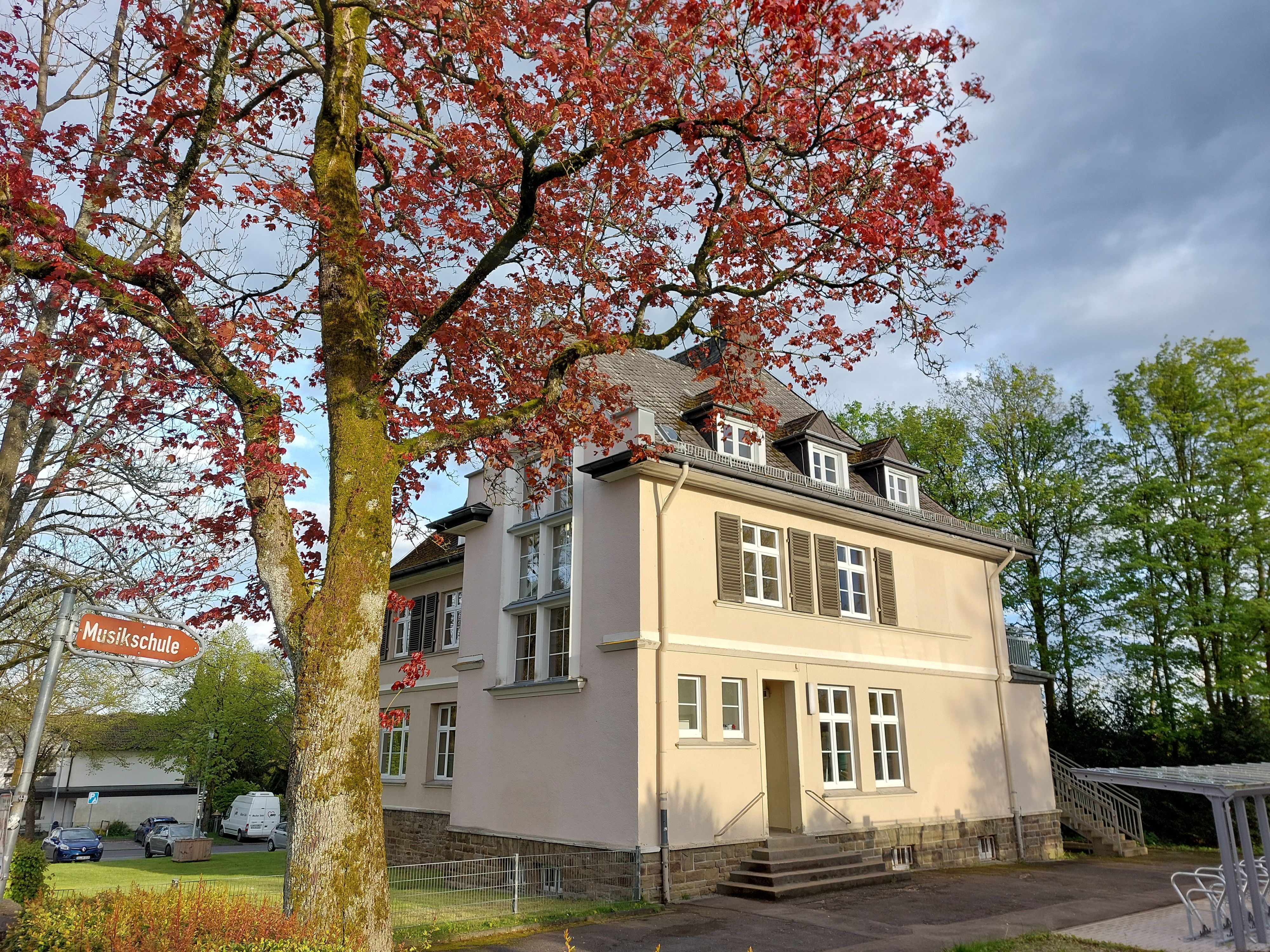 Eine Villa aus dem frühen 20. Jahrhundert.