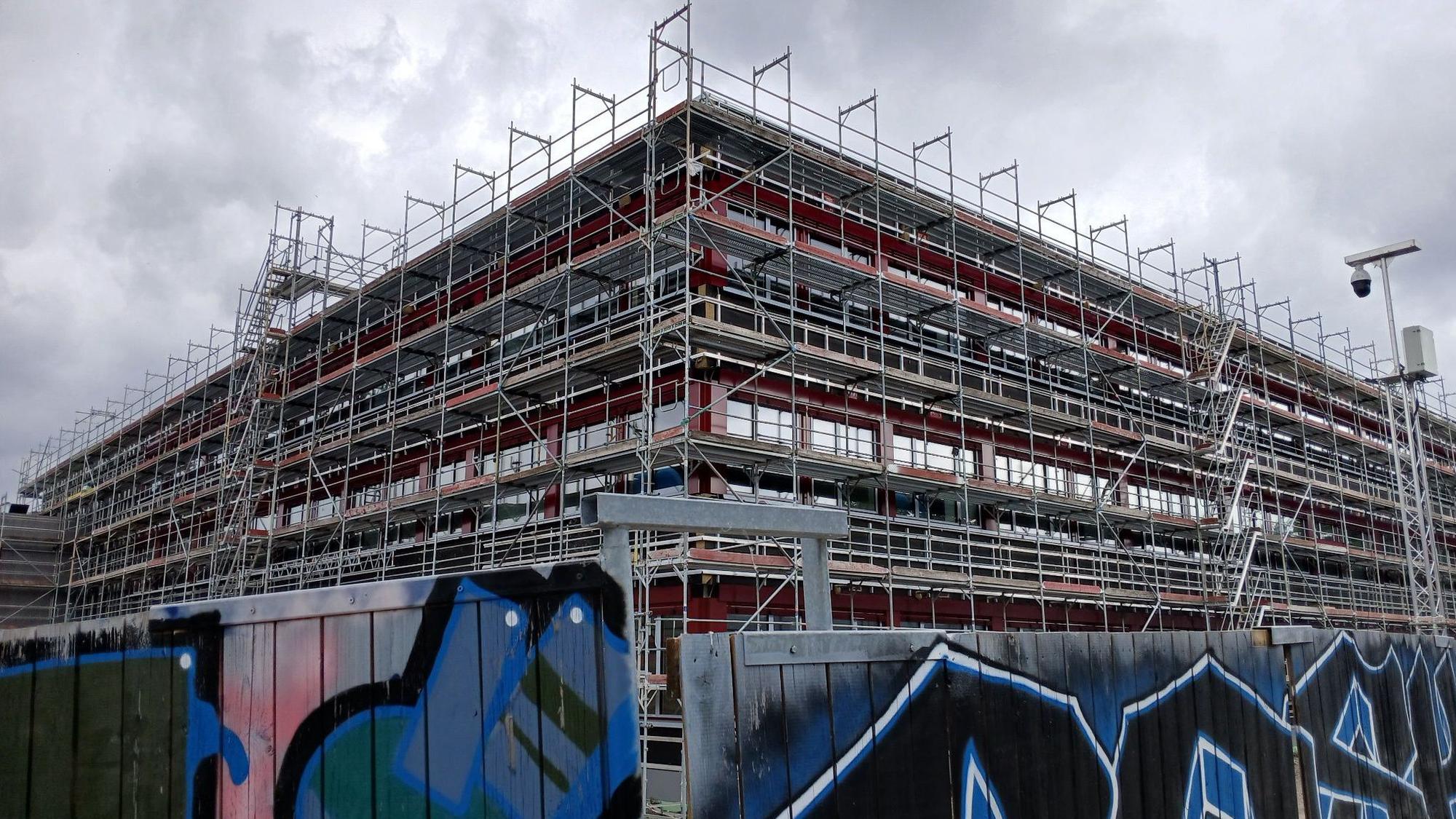 Bildungscampus Neuenhof, Neubau für Verwaltung und Unterrichtsräume