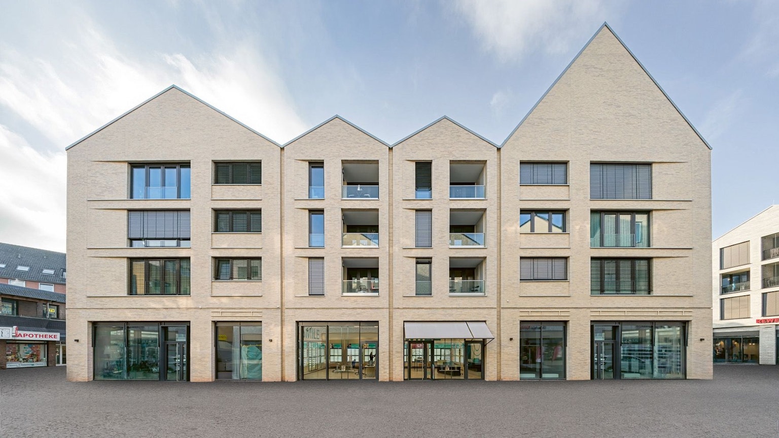 Am Tag der Architektur zu besichtigen: Die Neue Mitte Porz.