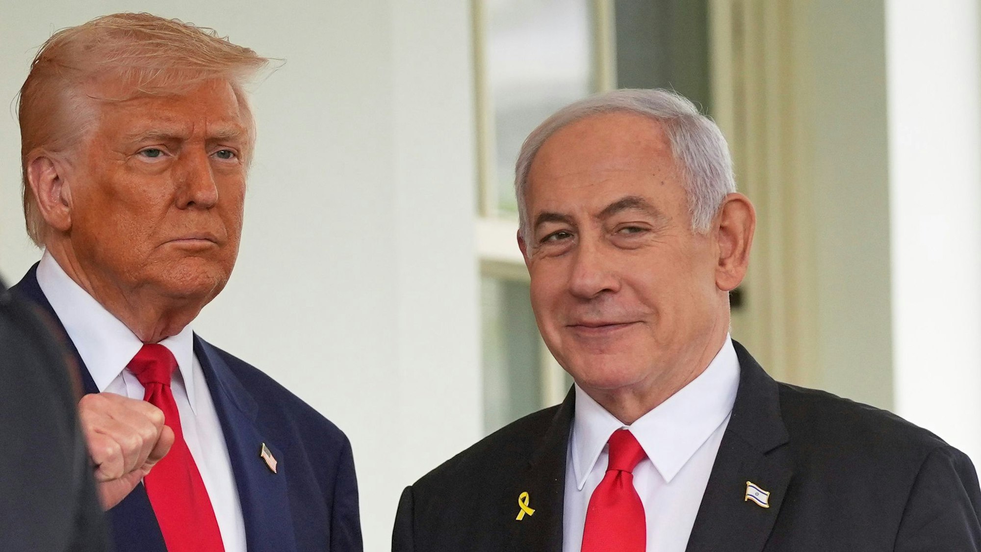 Trump kritisiert Israels Justiz wegen des Korruptionsverfahrens gegen Netanjahu. (Archivbild)