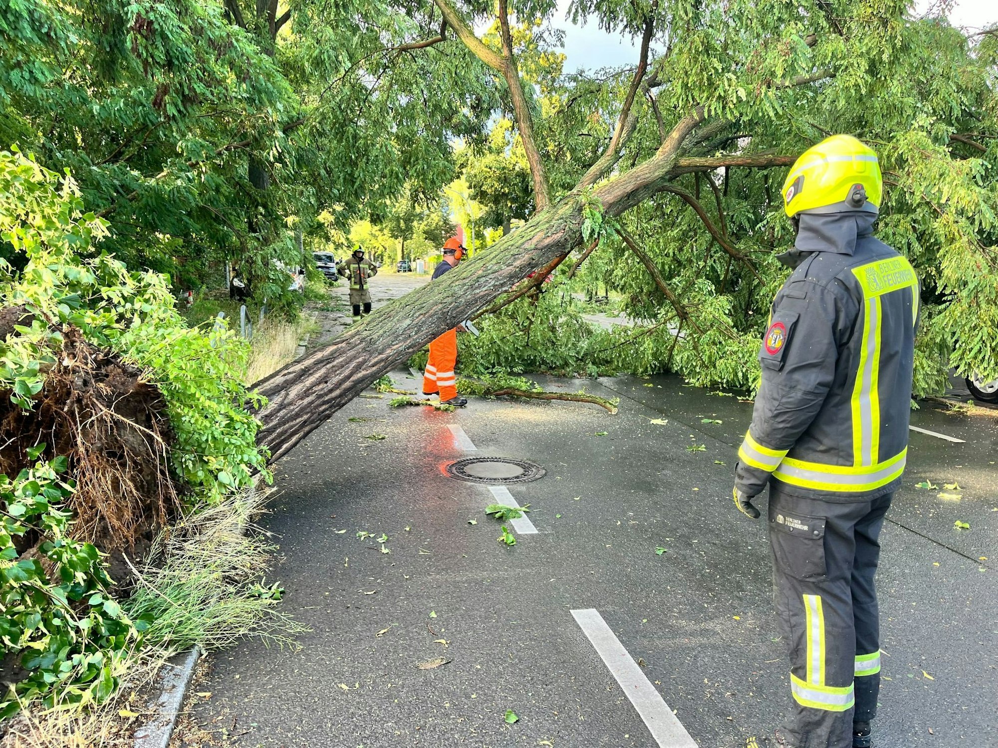 Am späten Nachmittag und Abend ziehen Unwetter über Teile Deutschlands.