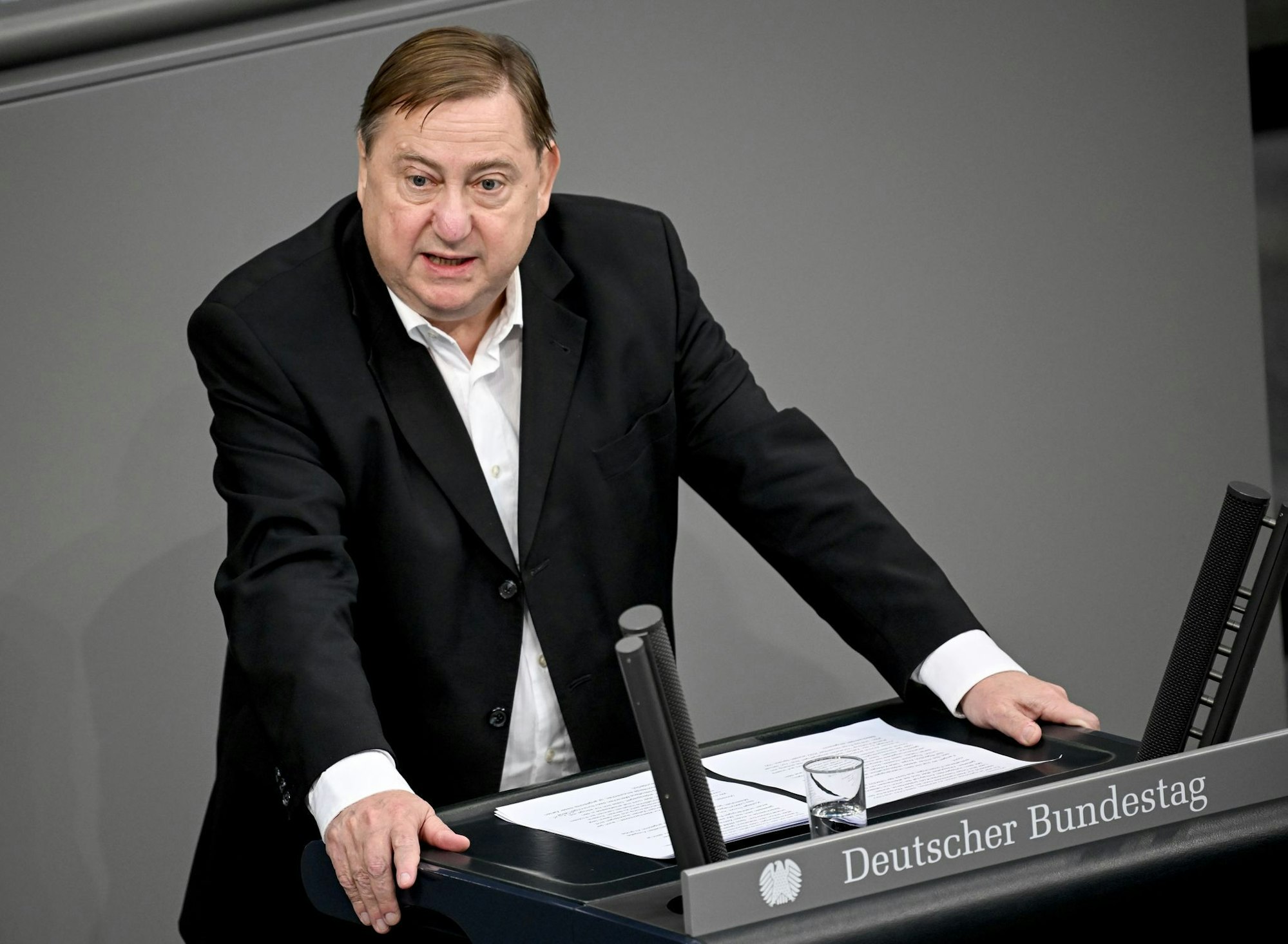 André Hahn (Linke) verlor in der zurückliegenden Wahlperiode seinen Sitz im PKGr, als die Fraktion auseinanderbrach. (Archivbild)