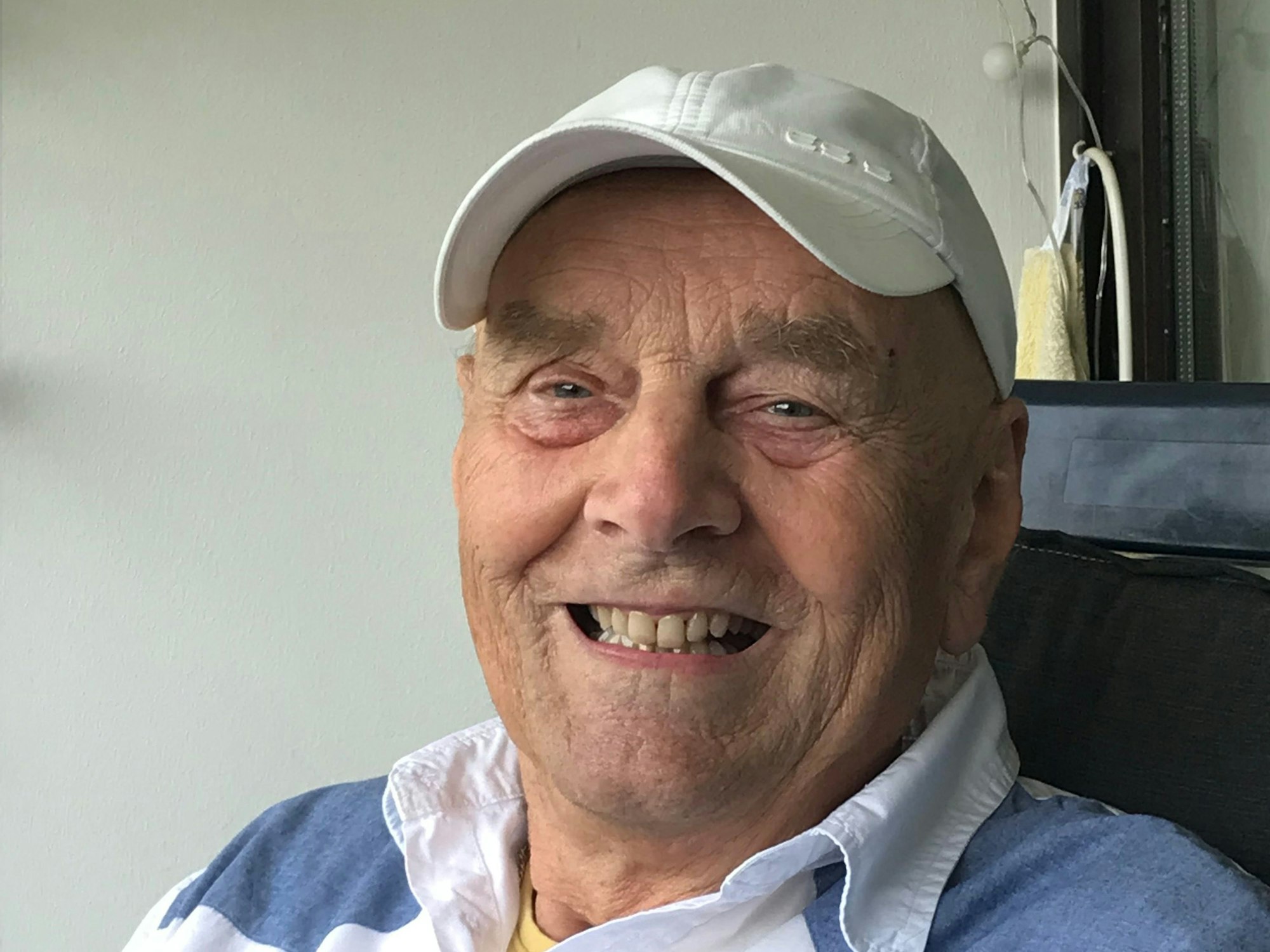 Joachim Goeritz ist trotz der Folgen der Flucht für seine Familie heute zufrieden mit seinem Leben.