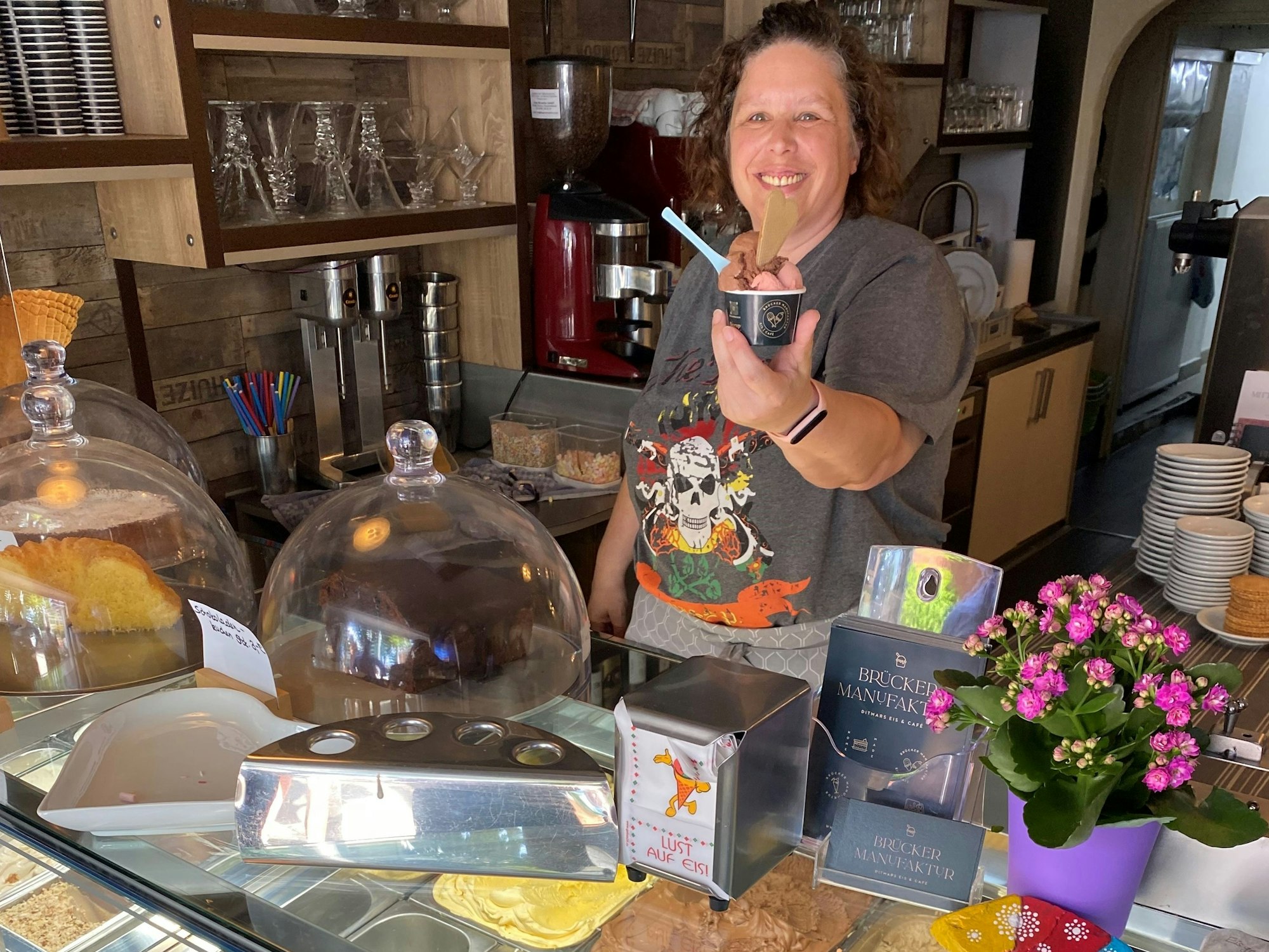 Zum Wohlfühlen: „Brücker Manufaktur“.