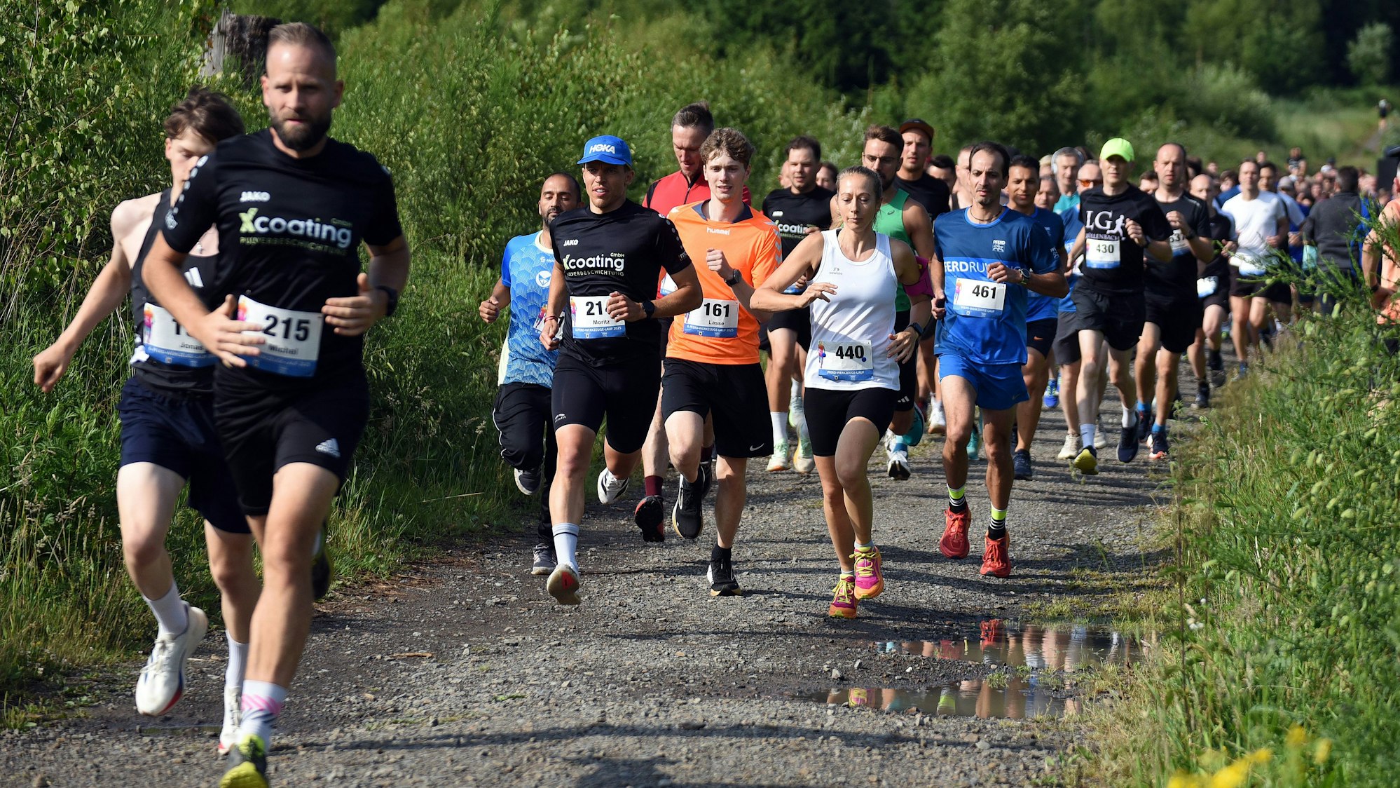 Bild vom Start eines 10-Kilometer-Laufes