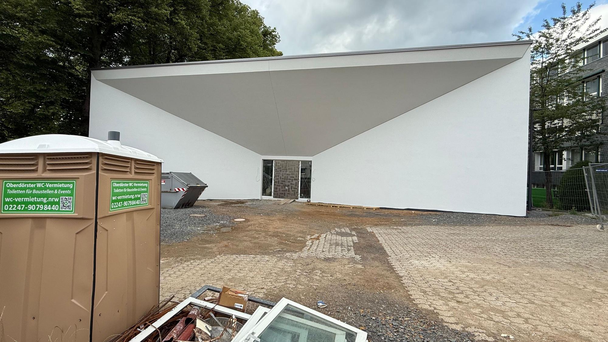Das neue Burscheider Kulturforum Ende Juni 2025