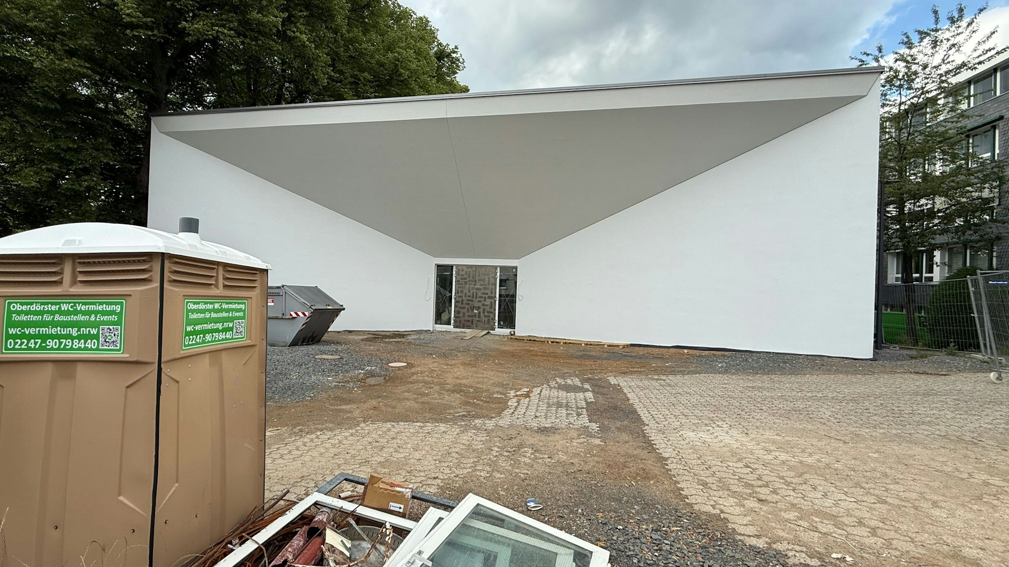 Das neue Burscheider Kulturforum Ende Juni 2025